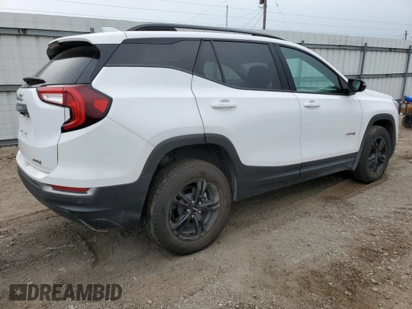 2023 GMC Terrain AT4 с VIN 3GKALYEGXPL232106, выставлен на аукционе Copart как лот 54797255 с пробегом 24 455 миль миль и Списание • Salvage title. История ставок и продаж доступна на DreamBid. Изображение 3.