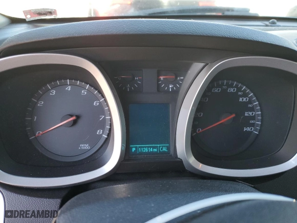 2015 Chevrolet Equinox LT with VIN 2GNALBEKXF1143057, listed as a Copart auction lot 46905075 with 112,614 mi miles and Salvage Title. Bid and sale history available at carsss.com. Image 9.