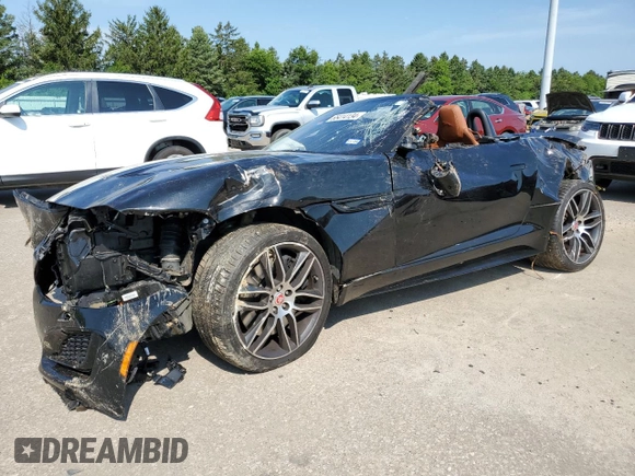 2023 Jaguar F-Type with VIN SAJD85EE8PCK82636, listed as a Copart auction lot 65414134 with Not Provided miles and Salvage Title. Bid and sale history available at DreamBid. Image 1.