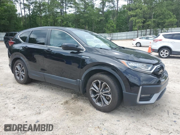 2020 Honda CR-V EX-L with VIN 7FART6H89LE015098, listed as a Copart auction lot 60462865 with 75,704 mi miles and Salvage title. Bid and sale history available at DreamBid. Image 4.
