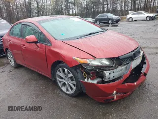 2012 Honda Civic Si z VIN 2HGFB6E5XCH704901, wystawiony jako IAAI lot #41929821 z przebiegiem 112 280 mil mil oraz . Historia ofert i sprzedaży dostępna na DreamBid. Obrazek 1.