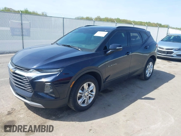 2020 Chevrolet Blazer LT with VIN 3GNKBCRSXLS690885, listed as a IAAI auction lot 42093344 with 61,608 mi miles and . Bid and sale history available at DreamBid. Image 19.