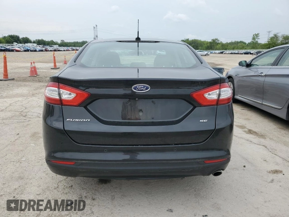 2015 Ford Fusion SE with VIN 3FA6P0H70FR125697, listed as a Copart auction lot 58960035 with 118,114 mi miles and Salvage title. Bid and sale history available at DreamBid. Image 6.