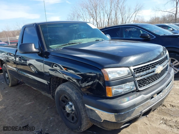 2006 Chevrolet Silverado 1500 Work Truck with VIN 3GCEC14X76G213817, listed as a IAAI auction lot 41817367 with 181,860 mi miles. Bid and sale history available at carsss.com. Image 1.