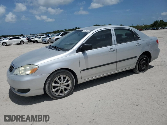 2007 Toyota Corolla CE with VIN JTDBR32E570114692, listed as a Copart auction lot 63153205 with 225,573 mi miles and Salvage title. Bid and sale history available at DreamBid. Image 1.