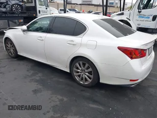 2014 Lexus GS 350 with VIN JTHBE1BL7E5030533, listed as a IAAI auction lot 42034624 with 189,027 mi miles. Bid and sale history available at carsss.com. Image 3.