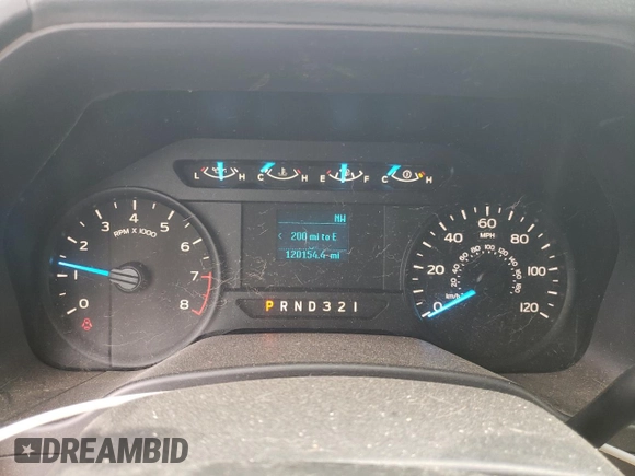 2017 Ford F-150 XL z VIN 1FTEX1E84HKD27782, wystawiony jako Copart lot #57917685 z przebiegiem 120 154 mil mil oraz Szkoda całkowita • Salvage title. Historia ofert i sprzedaży dostępna na DreamBid. Obrazek 9.