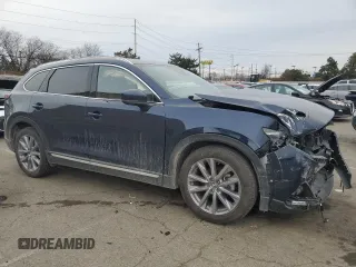 2023 Mazda CX-9 Grand Touring with VIN JM3TCBDY7P0630129, listed as a Copart auction lot 47519305 with 51,512 mi miles and Salvage Title. Bid and sale history available at DreamBid. Image 4.