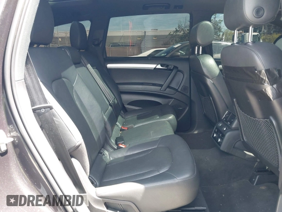 2012 Audi Q7 3.0T S line with VIN WA1DGAFEXCD009172, listed as a IAAI auction lot 42029533 with 105,815 mi miles. Bid and sale history available at carsss.com. Image 8.