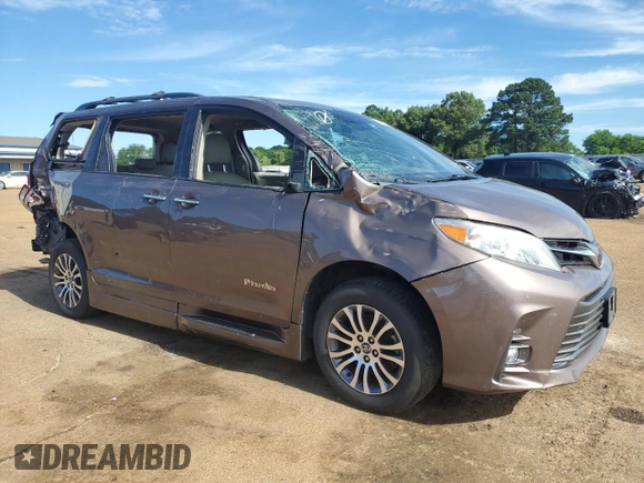 2020 Toyota Sienna XLE Auto Access Seat z VIN 5TDYZ3DC6LS033245, wystawiony jako Copart lot #56308365 z przebiegiem 82 254 mil mil oraz Szkoda całkowita • Salvage title. Historia ofert i sprzedaży dostępna na DreamBid. Obrazek 4.