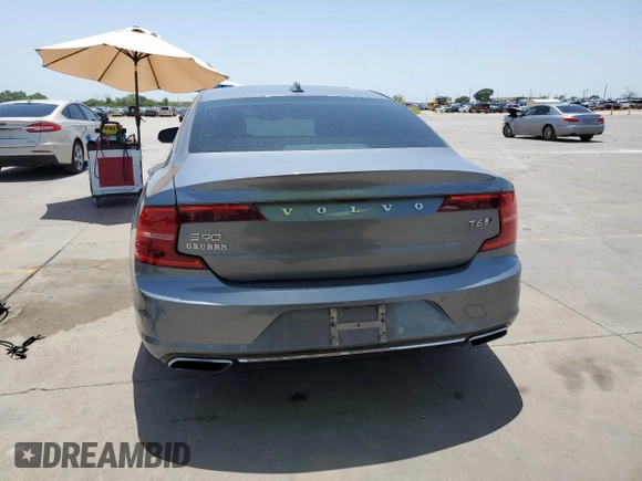2020 Volvo S90 Inscription with VIN LVYA22ML8LP168892, listed as a Copart auction lot 60317323 with 50,152 mi miles. Bid and sale history available at carsss.com. Image 6.