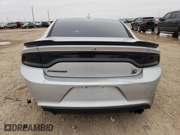 2019 Dodge Charger Scat Pack with VIN 2C3CDXGJ9KH742490, listed as a Copart auction lot 48196865 with 18,861 mi miles and Salvage title. Bid and sale history available at DreamBid. Image 6.