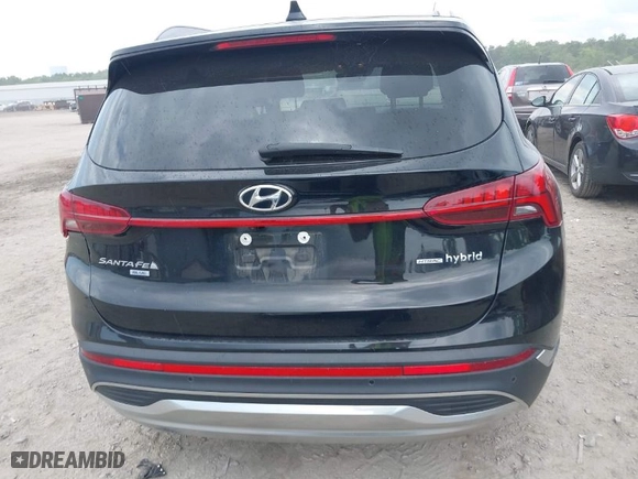 2021 Hyundai Santa Fe Hybrid Blue with VIN KM8S2DA19MU011655, listed as a IAAI auction lot 39858638 with NaN miles. Bid and sale history available at carsss.com. Image 16.