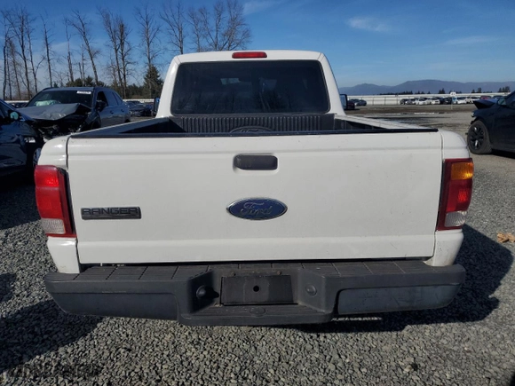 2006 Ford Ranger XL with VIN 1FTYR10D06PA09007, listed as a Copart auction lot 47593905 with 147,477 mi miles and Salvage Title. Bid and sale history available at carsss.com. Image 6.