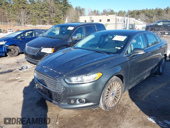 2015 Ford Fusion Titanium with VIN 3FA6P0D9XFR155040, listed as a IAAI auction lot 41423022 with 148,365 mi miles. Bid and sale history available at carsss.com. Image 18.