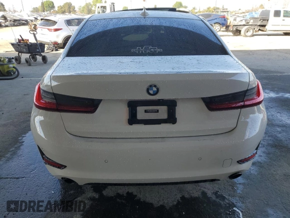 2020 BMW 3 Series 330i with VIN 3MW5R1J05L8B30878, listed as a Copart auction lot 47794935 with 68,108 mi miles and Salvage Title. Bid and sale history available at carsss.com. Image 6.