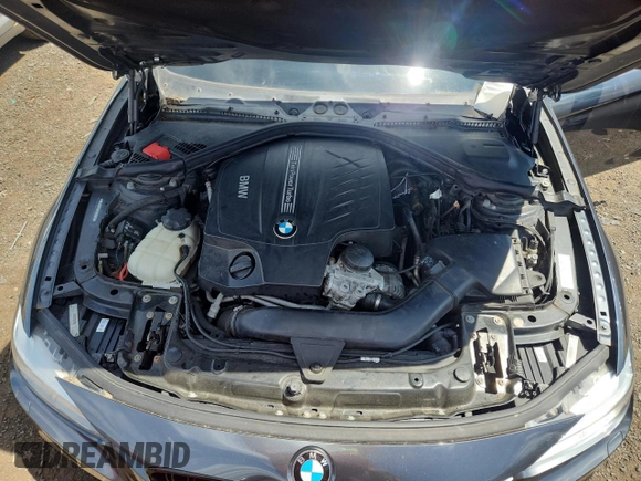2014 BMW 3 Series 335i xDrive with VIN WBA3B9C58EJ466051, listed as a Copart auction lot 65060915 with Not provided miles and Salvage title. Bid and sale history available at DreamBid. Image 11.