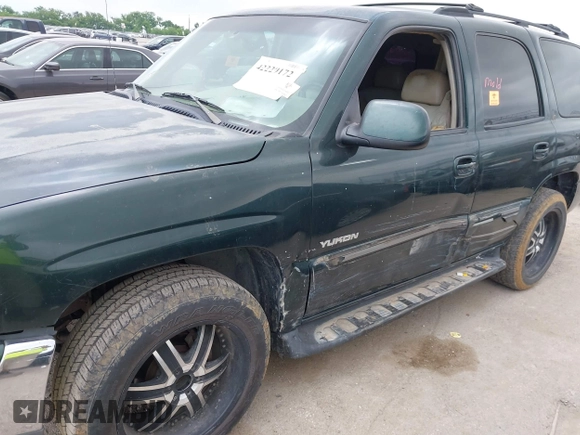2002 GMC Yukon SLT z VIN 1GKEC13Z62R233154, wystawiony jako IAAI lot #42229172 z przebiegiem Nie podano mil oraz . Historia ofert i sprzedaży dostępna na DreamBid. Obrazek 6.