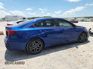 2021 Kia Forte GT-Line with VIN 3KPF34AD1ME342001, listed as a Copart auction lot 62531695 with 40,448 mi miles and Salvage title. Bid and sale history available at DreamBid. Image 3.