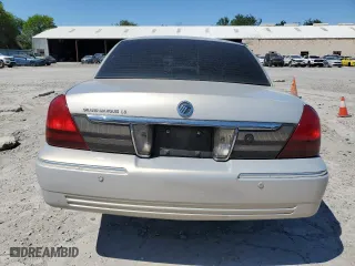 2011 Mercury Grand Marquis LS with VIN 2MEBM7FV1BX603325, listed as a Copart auction lot 52006925 with 167,255 mi miles and Salvage Title. Bid and sale history available at carsss.com. Image 6.
