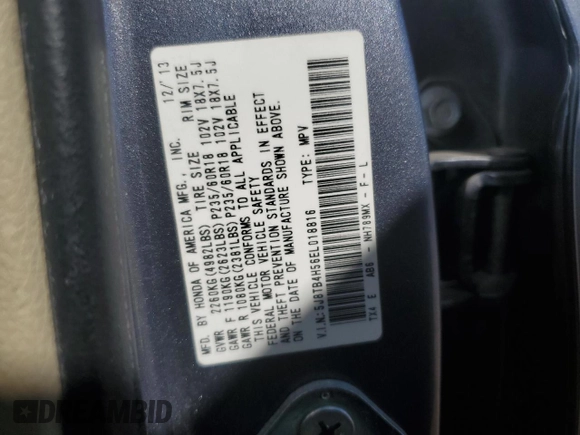 2014 Acura RDX Technology z VIN 5J8TB4H56EL018816, wystawiony jako Copart lot #56471175 z przebiegiem 133 213 mil mil oraz Szkoda całkowita • Salvage title. Historia ofert i sprzedaży dostępna na DreamBid. Obrazek 13.