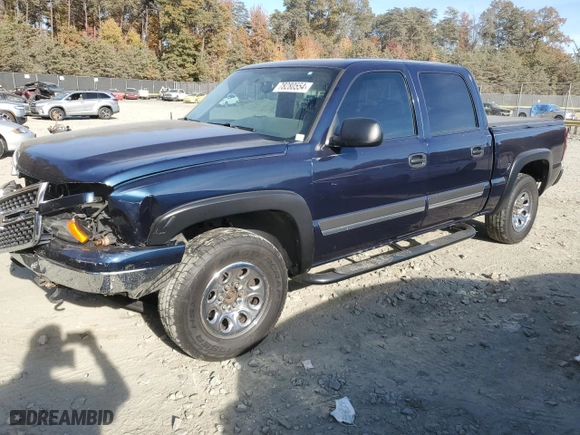 2006 Chevrolet Silverado 1500 LS with VIN 2GCEK13VX61293822, listed as a Copart auction lot 78280554 with 212,960 mi miles and Salvage Title. Bid and sale history available at carsss.com. Image 1.