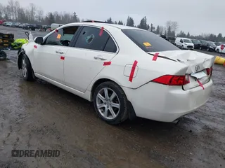 2004 Acura TSX w/Navigation with VIN JH4CL96924C009543, listed as a IAAI auction lot 41857212 with 1 mi miles. Bid and sale history available at carsss.com. Image 3.