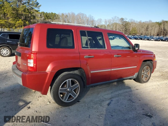 2009 Jeep Patriot Limited with VIN 1J4FT48B89D170220, listed as a Copart auction lot 44338455 with 194,154 mi miles and Salvage title. Bid and sale history available at DreamBid. Image 3.