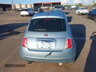 2015 FIAT 500 Pop with VIN 3C3CFFAR3FT556105, listed as a IAAI auction lot 41494276 with 94,826 mi miles. Bid and sale history available at carsss.com. Image 16.