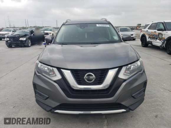 2019 Nissan Rogue SV with VIN JN8AT2MT1KW263257, listed as a Copart auction lot 51339525 with 49,047 mi miles and Salvage Title. Bid and sale history available at carsss.com. Image 5.