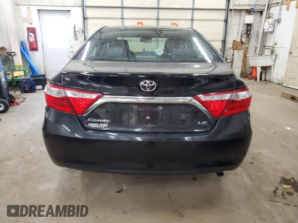 2016 Toyota Camry XLE with VIN 4T4BF1FK1GR537891, listed as a Copart auction lot 52196045 with 175,115 mi miles and Salvage Title. Bid and sale history available at carsss.com. Image 6.