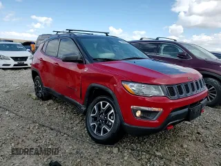 2019 Jeep Compass Trailhawk z VIN 3C4NJDDB6KT795244, wystawiony jako Copart lot #57092515 z przebiegiem 88 307 mil mil oraz Szkoda całkowita • Salvage title. Historia ofert i sprzedaży dostępna na DreamBid. Obrazek 13.