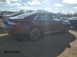 2019 Lincoln Continental Reserve with VIN 1LN6L9NC7K5604445, listed as a Copart auction lot 45735245 with 75,903 mi miles and Salvage Title. Bid and sale history available at DreamBid. Image 3.