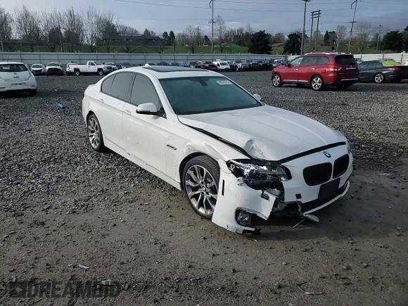 2016 BMW 5 Series 528i xDrive with VIN WBA5A7C55GG145553, listed as a Copart auction lot 48378075 with 58,673 mi miles and Salvage Title. Bid and sale history available at DreamBid. Image 10.