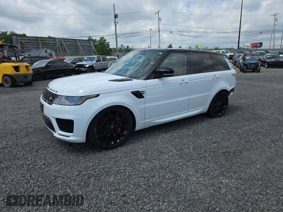 2022 Land Rover Range Rover Sport HSE Dynamic with VIN SALWR2SE9NA207923, listed as a Copart auction lot 62881555 with 62,062 mi miles and Salvage title. Bid and sale history available at DreamBid. Image 1.