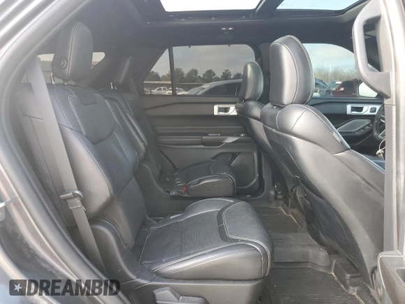 2020 Ford Explorer ST with VIN 1FM5K8GC2LGC22299, listed as a Copart auction lot 43443955 with 91,481 mi miles and Salvage Title. Bid and sale history available at DreamBid. Image 11.