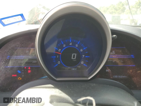 2011 Honda CR-Z with VIN JHMZF1D40BS001888, listed as a Copart auction lot 77758844 with 133,153 mi miles and Salvage Title. Bid and sale history available at carsss.com. Image 9.