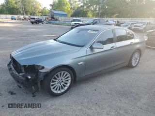 2011 BMW 5 Series 535i with VIN WBAFR7C53BC600560, listed as a Copart auction lot 52389725 with 149,160 mi miles and Salvage Title. Bid and sale history available at carsss.com. Image 1.