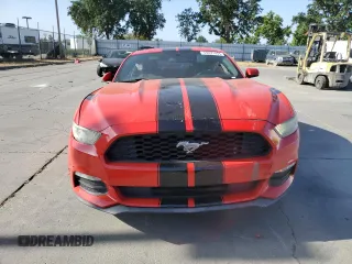 2015 Ford Mustang V6 with VIN 1FA6P8AM3F5345921, listed as a Copart auction lot 59231455 with 130,844 mi miles and Salvage title. Bid and sale history available at DreamBid. Image 5.