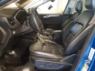 2020 Ford Escape SE Sport Hybrid with VIN 1FMCU9BZ3LUC25359, listed as a Copart auction lot 47281765 with Not Provided miles and Salvage Title. Bid and sale history available at DreamBid. Image 7.