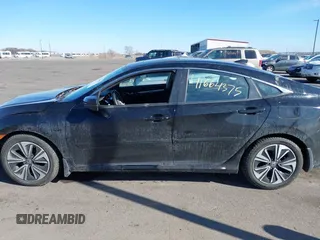 2017 Honda Civic Sedan EX-L with VIN 19XFC1F77HE015318, listed as a IAAI auction lot 41664375 with 61,011 mi miles. Bid and sale history available at carsss.com. Image 13.