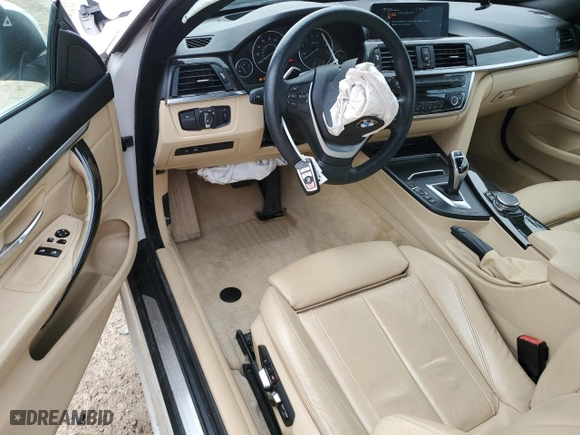 2016 BMW 4 Series 428i xDrive with VIN WBA3N9C56GK250042, listed as a Copart auction lot 85847804 with 94,341 mi miles and Salvage Title. Bid and sale history available at carsss.com. Image 8.