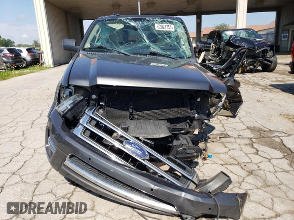 2015 Ford Expedition EL Limited with VIN 1FMJK2AT1FEF51001, listed as a Copart auction lot 62021754 with 0 mi miles and Salvage Title. Bid and sale history available at carsss.com. Image 5.