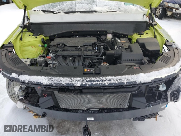 2024 Hyundai Kona SEL with VIN KM8HCCAB0RU072233, listed as a Copart auction lot 42300595 with 6,292 mi miles and Salvage Title. Bid and sale history available at carsss.com. Image 12.