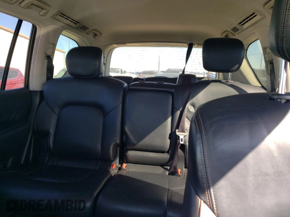 2018 Nissan Armada SV with VIN JN8AY2ND0J9059961, listed as a Copart auction lot 46755125 with 126,792 mi miles and Salvage Title. Bid and sale history available at carsss.com. Image 10.