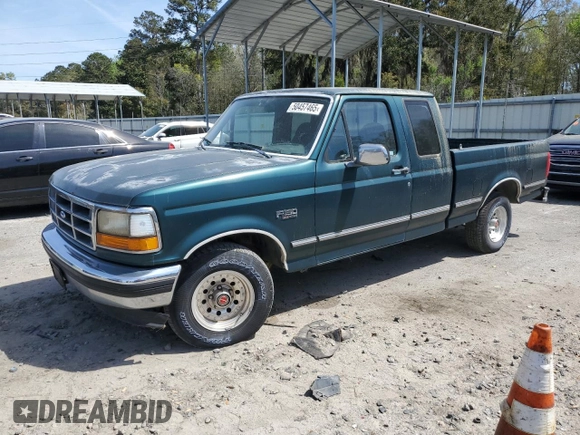 1993 Ford F-150 with VIN 1FTEX15N5PKB44380, listed as a Copart auction lot 50457465 with 142,346 mi miles and Clean Title. Bid and sale history available at carsss.com. Image 1.