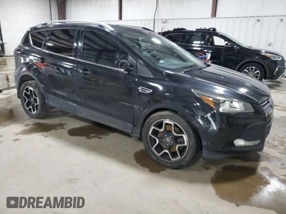 2015 Ford Escape Titanium with VIN 1FMCU9J91FUB77592, listed as a Copart auction lot 62727355 with 94,131 mi miles and Salvage title. Bid and sale history available at DreamBid. Image 4.