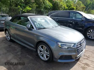 2018 Audi A3 Cabriolet Premium Plus z VIN WAUY8LFF5J1005308, wystawiony jako IAAI lot #42205046 z przebiegiem 73 076 mil mil oraz . Historia ofert i sprzedaży dostępna na DreamBid. Obrazek 1.