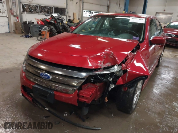 2011 Ford Fusion SPORT with VIN 3FAHP0KC9BR254465, listed as a IAAI auction lot 41837409 with 154,945 mi miles. Bid and sale history available at carsss.com. Image 6.