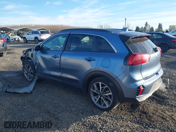 2021 Kia Niro Touring with VIN KNDCC3LC8M5480860, listed as a IAAI auction lot 41885146 with 39,677 mi miles. Bid and sale history available at carsss.com. Image 3.